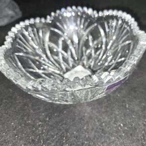 Marquis Waterford Crystal 7" diameter Newberry Bowl.  Brand New